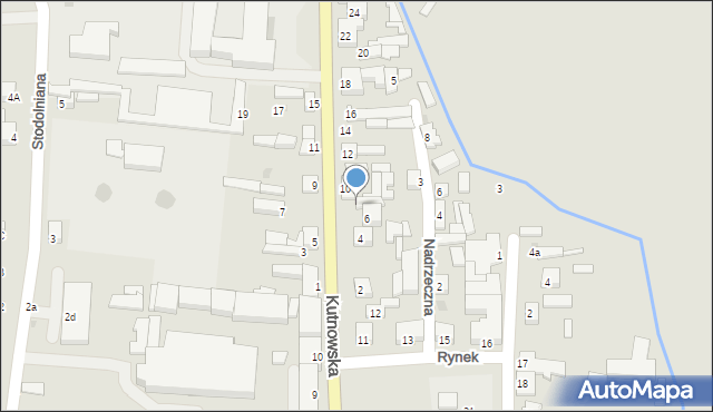 Piątek, Kutnowska, 8, mapa Piątek