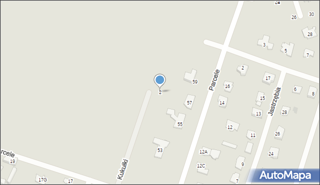 Płock, Kukułki, 2, mapa Płock