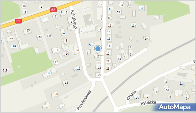 Pomiechówek, Kupiecka, 12, mapa Pomiechówek