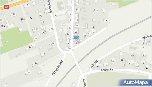 Pomiechówek, Kupiecka, 23, mapa Pomiechówek