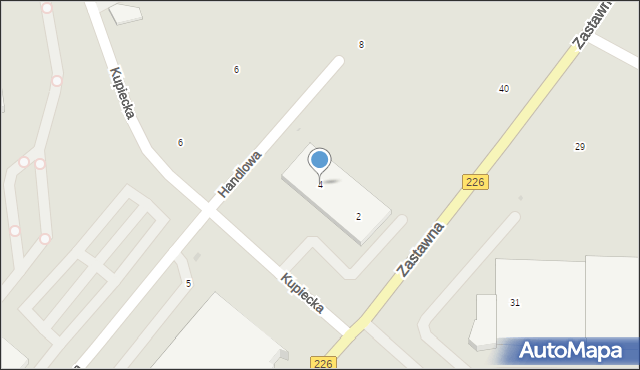 Pruszcz Gdański, Kupiecka, 4, mapa Pruszcz Gdański