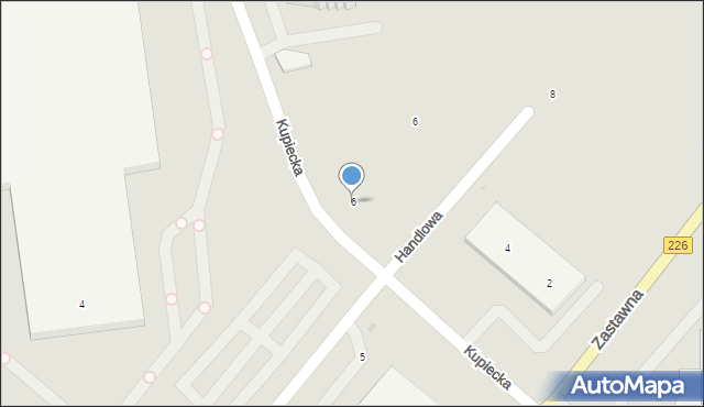 Pruszcz Gdański, Kupiecka, 6, mapa Pruszcz Gdański