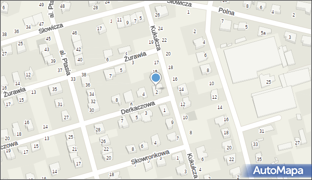 Przeźmierowo, Kukułcza, 13, mapa Przeźmierowo