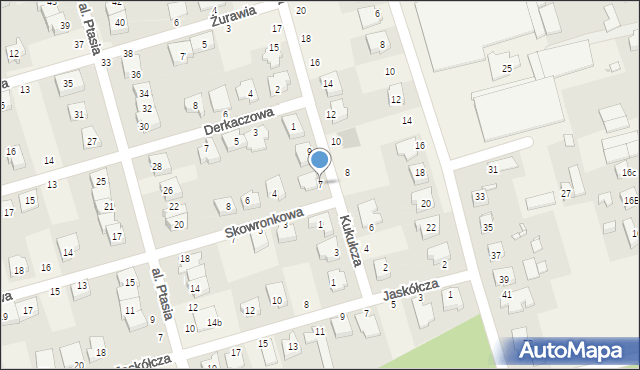 Przeźmierowo, Kukułcza, 7, mapa Przeźmierowo