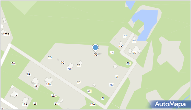 Radom, Kurpińskiego Karola, 7G, mapa Radomia