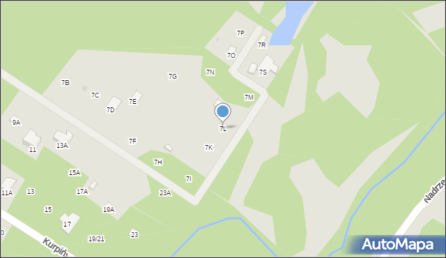 Radom, Kurpińskiego Karola, 7L, mapa Radomia