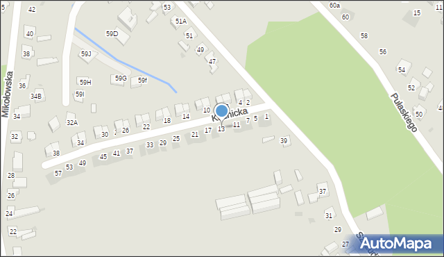 Ruda Śląska, Kuźnicka, 13, mapa Rudy Śląskiej