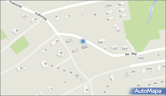 Rzeszów, Kukuczki Jerzego, 81e, mapa Rzeszów