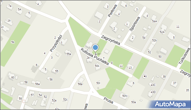 Skubianka, Kubusia Puchatka, 5, mapa Skubianka
