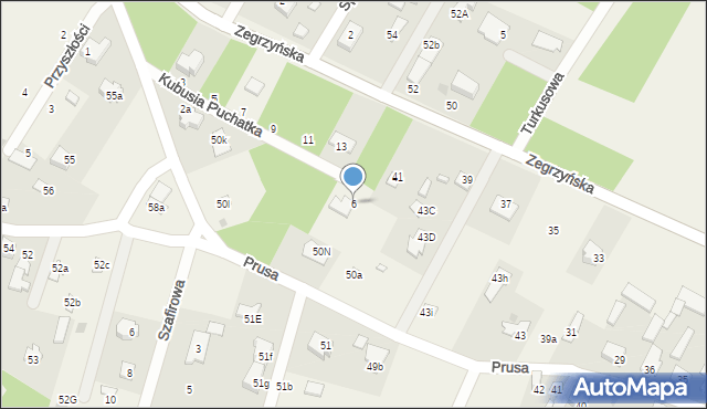 Skubianka, Kubusia Puchatka, 6, mapa Skubianka