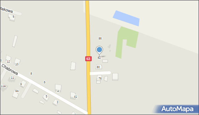 Sokołów Podlaski, Kupientyńska, 82, mapa Sokołów Podlaski