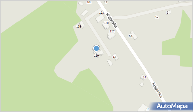 Solec Kujawski, Kujawska, 12H, mapa Solec Kujawski