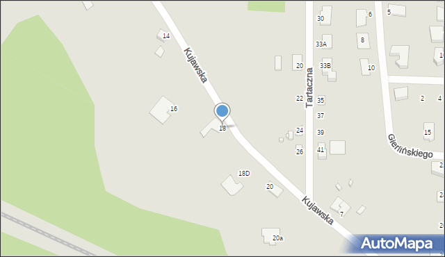 Solec Kujawski, Kujawska, 18, mapa Solec Kujawski