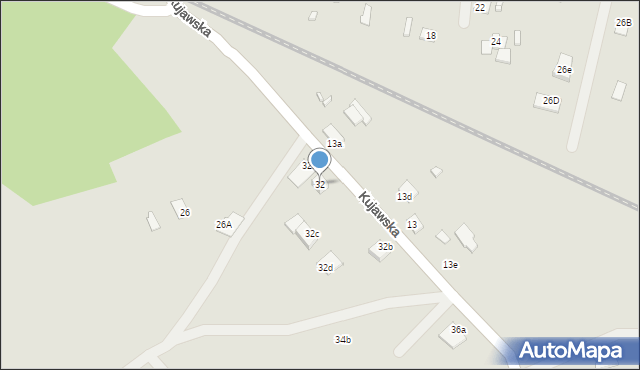 Solec Kujawski, Kujawska, 32, mapa Solec Kujawski