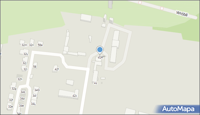 Sosnowiec, Kukułek, 41A, mapa Sosnowca