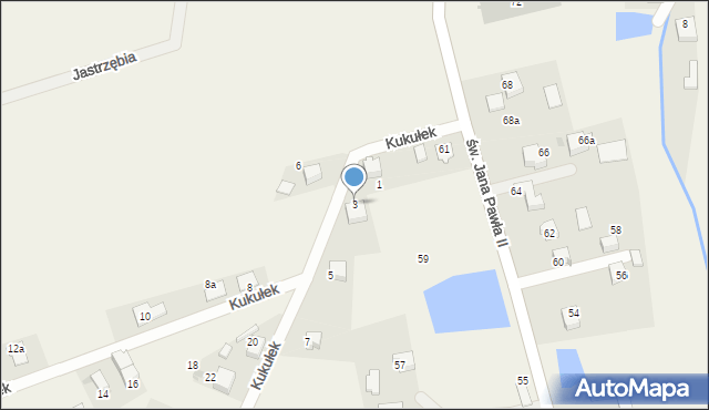 Studzienice, Kukułek, 3, mapa Studzienice