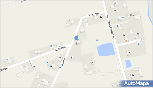 Studzienice, Kukułek, 5, mapa Studzienice