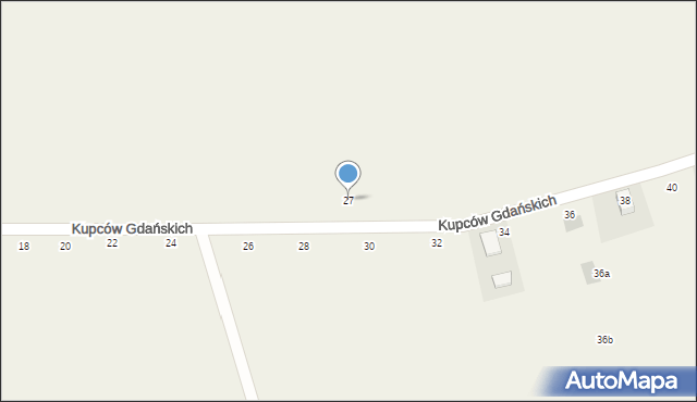 Sulmin, Kupców Gdańskich, 27, mapa Sulmin