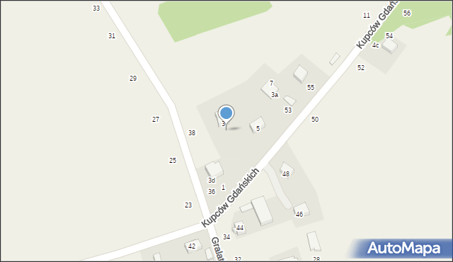 Sulmin, Kupców Gdańskich, 49, mapa Sulmin