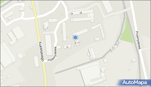 Suwałki, Kuklińskiego Ryszarda, gen., 2c, mapa Suwałk