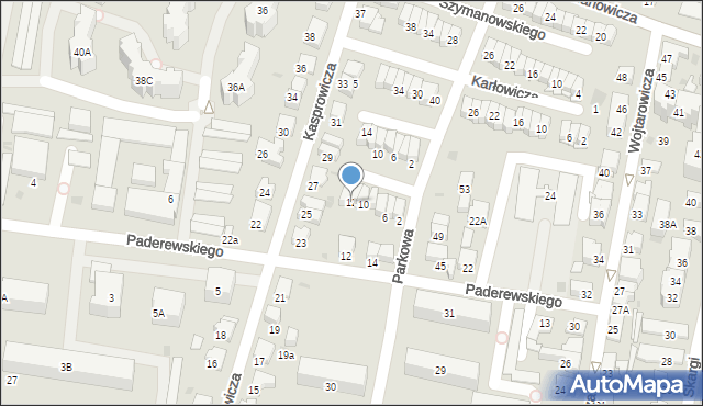 Tarnów, Kurpińskiego Karola, 12, mapa Tarnów