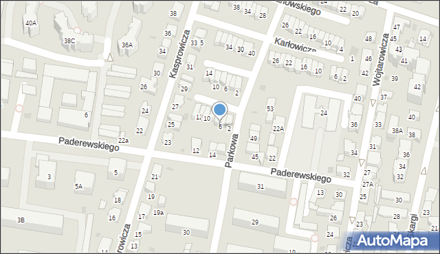 Tarnów, Kurpińskiego Karola, 6, mapa Tarnów