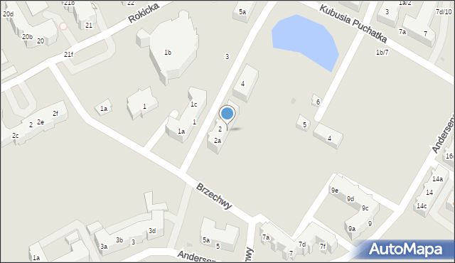 Tczew, Kubusia Puchatka, 2b, mapa Tczew