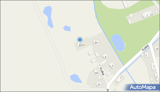 Trzebaw, Kuika Mariana, 8, mapa Trzebaw