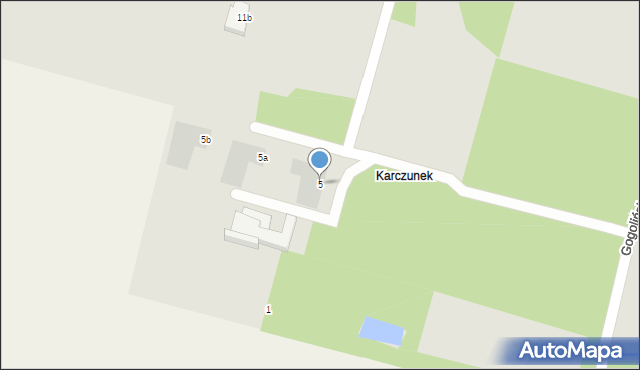 Warszawa, Kurantów, 5, mapa Warszawy