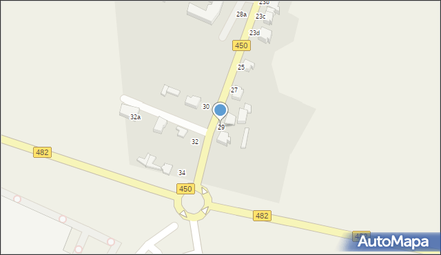 Wieruszów, Kuźnicka, 29, mapa Wieruszów
