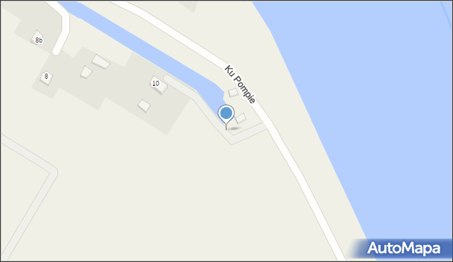 Wiślinka, Ku Pompie, 10b, mapa Wiślinka