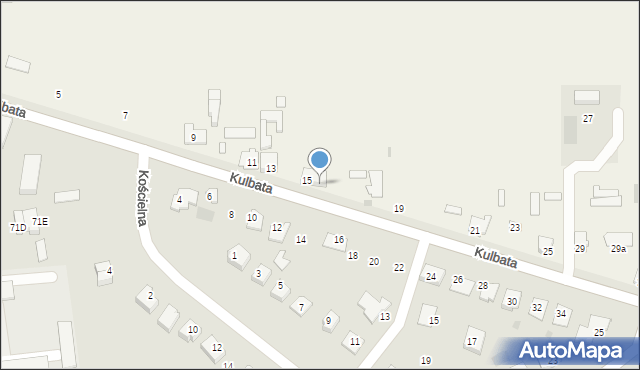 Wola Zambrowska, Kulbata Henryka, ks., 17, mapa Wola Zambrowska