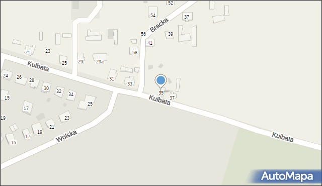 Wola Zambrowska, Kulbata Henryka, ks., 35, mapa Wola Zambrowska