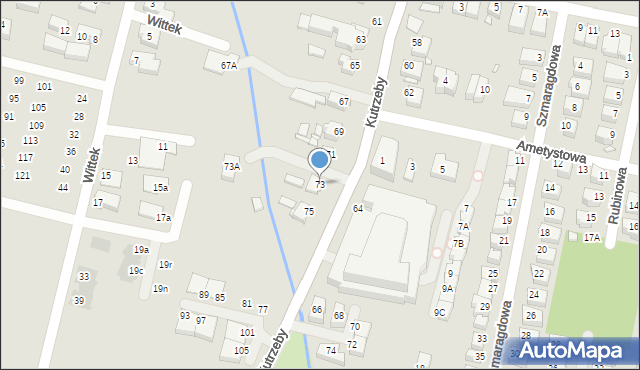 Wrocław, Kutrzeby Tadeusza, gen., 73, mapa Wrocławia