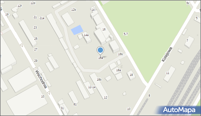 Zgierz, Kuropatwińskiej Stefanii, 16a, mapa Zgierz