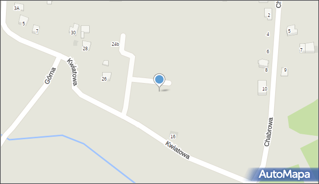 Jastrzębie-Zdrój, Kwiatowa, 20a, mapa Jastrzębie-Zdrój