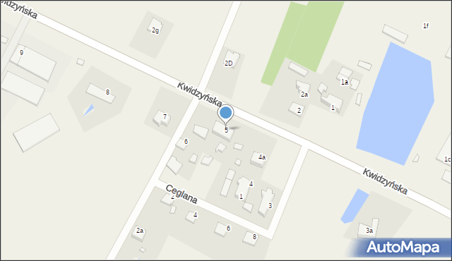 Korzeniewo, Kwidzyńska, 5, mapa Korzeniewo