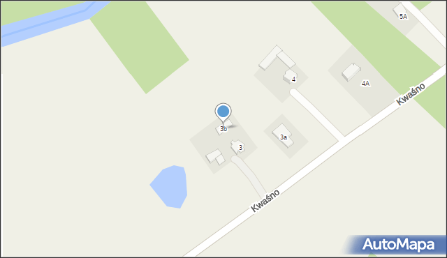 Kwaśno, Kwaśno, 3b, mapa Kwaśno