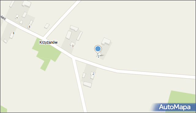 Kwasowiec, Kwasowiec, 1, mapa Kwasowiec