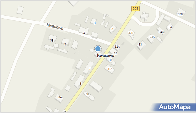 Kwasowo, Kwasowo, 6, mapa Kwasowo