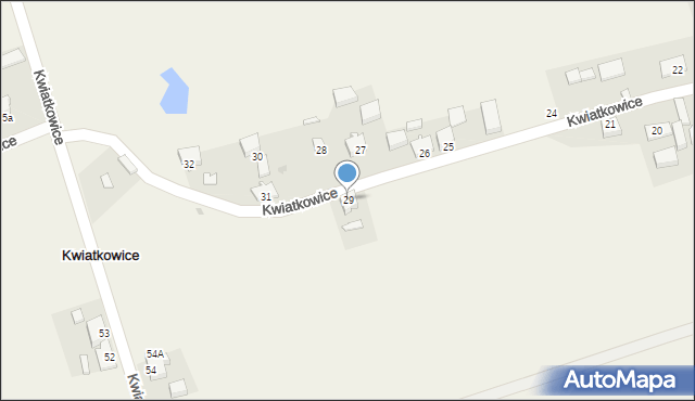 Kwiatkowice, Kwiatkowice, 29, mapa Kwiatkowice