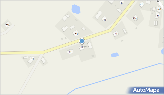 Kwiecewo, Kwiecewo, 43, mapa Kwiecewo