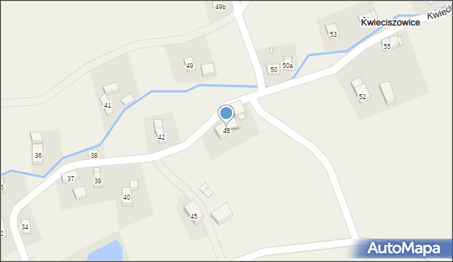 Kwieciszowice, Kwieciszowice, 48, mapa Kwieciszowice