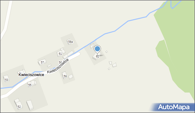 Kwieciszowice, Kwieciszowice, 62, mapa Kwieciszowice