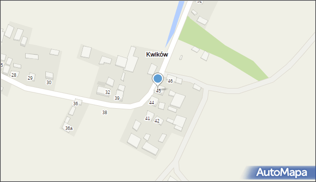 Kwików, Kwików, 45, mapa Kwików