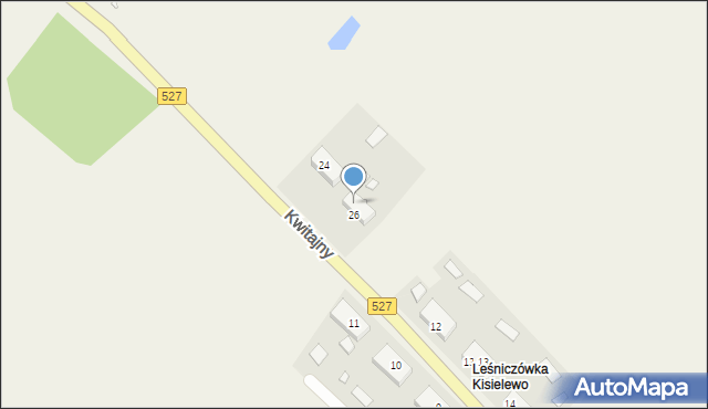 Kwitajny, Kwitajny, 26/3, mapa Kwitajny