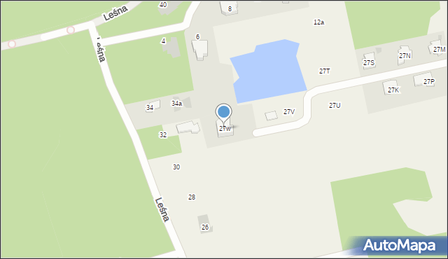 Michałów-Grabina, Kwiatowa, 27w, mapa Michałów-Grabina