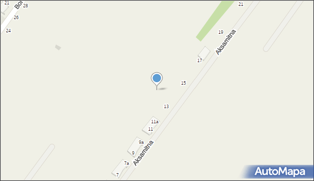 Michałowice-Wieś, Kwitnąca, 33, mapa Michałowice-Wieś