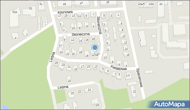 Nowe Miasto nad Pilicą, Kwiatowa, 12/14, mapa Nowe Miasto nad Pilicą
