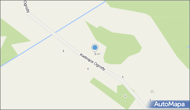 Nowe Worowo, Kwitnące Ogrody, 7, mapa Nowe Worowo